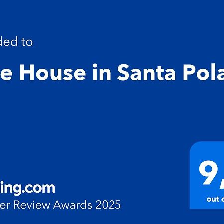 Апартаменты Blue House In Санта Пола Экстерьер фото